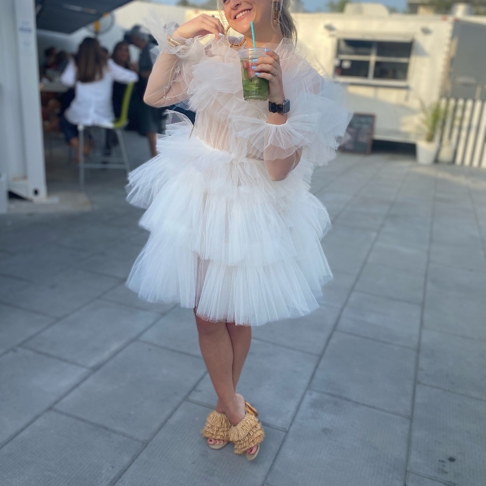 KikiRiki Tulle Mini Dress